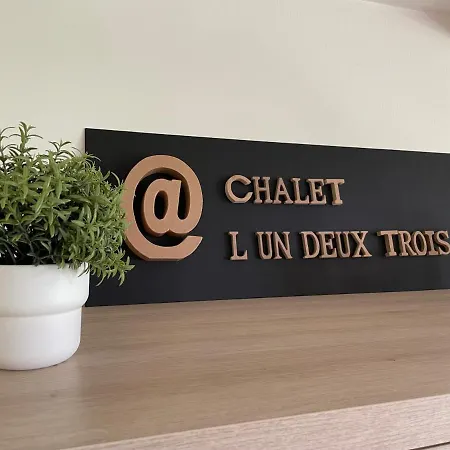 Chalet Terrasses De L'undeuxtrois *