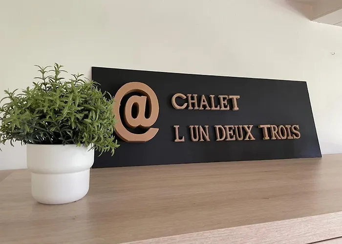 Chalet Terrasses De L'undeuxtrois *